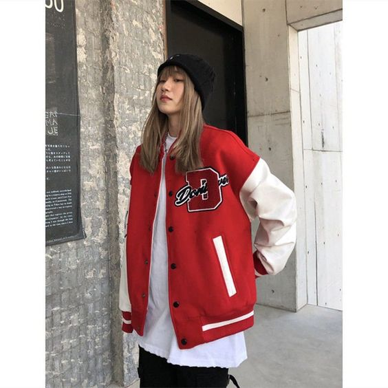Understanding The White And Red Letterman Jacket