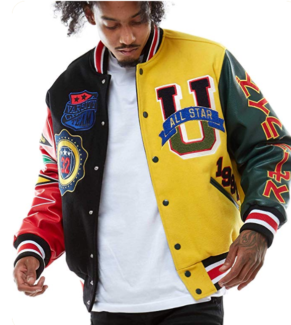 Where To Find Red, Black, And Gold Letterman Jackets