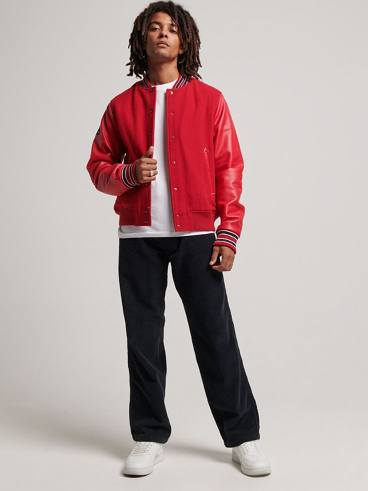 Caring For Your Red Fleece Letterman Jacket